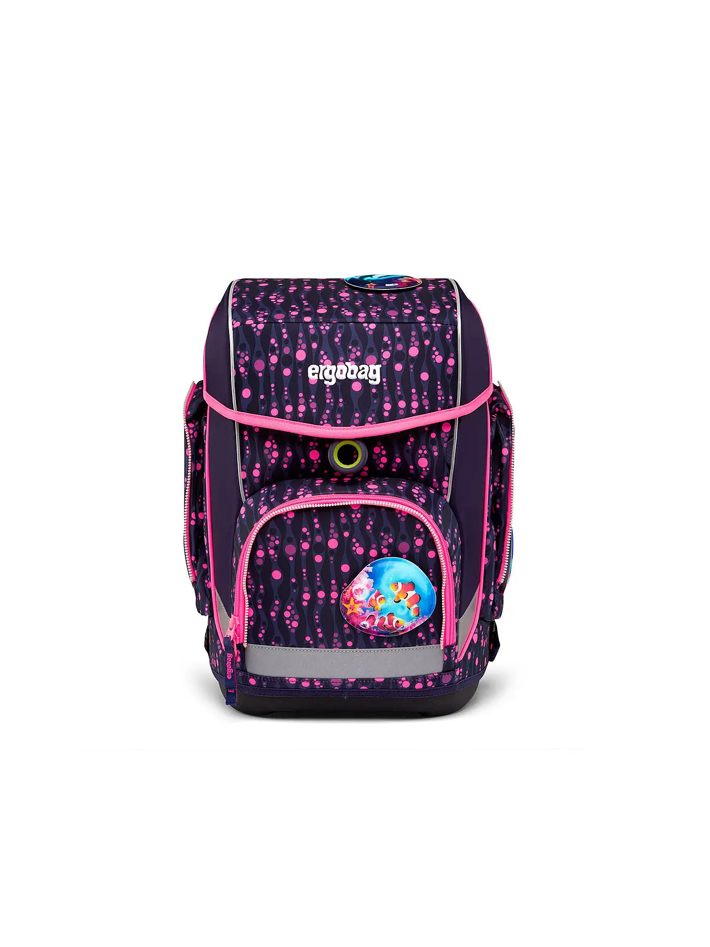 ERGOBAG | Schultaschen Set Cubo 5tlg Bärmuda Viereck | 